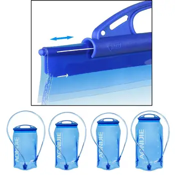1-1,5-2-3Л Резервуар для воды в мочевом пузыре, сумка для хранения со шкалой для езды на велосипеде, пешего туризма, кемпинга, рюкзака для бега