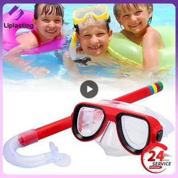 1-10 шт. Детские очки для плавания, подводного плавания с дыхательной трубкой, очки для серфинга, водных видов спорта, очки для дайвинга для мальчиков и девочек