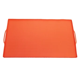 1 шт Силиконовый коврик для сковородки Blackstone 36-дюймовый Коврик для сковородки Всесезонная Поверхность для приготовления пищи Защитная крышка Оранжевый