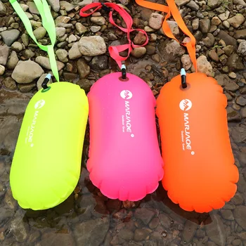 1 шт. сумка для плавания, водонепроницаемый надувной буй из ПВХ, Спасательный круг для водных видов спорта, воздушно-сухой буксир, парусная сумка для плавания