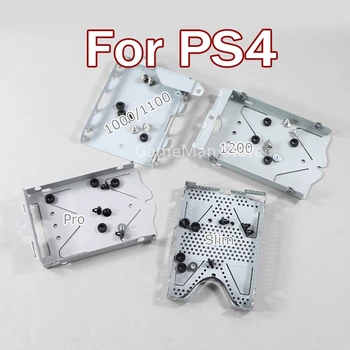 10 комплектов Для Sony PS4 Монтажный Кронштейн Жесткого диска Комплект Для Playstation 4 PS4 Версии 1000 1100 1200 Slim Pro С Винтом