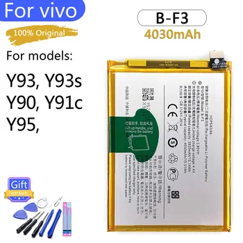 100% Оригинальный Аккумулятор B-F3 Для VIVO Y93 Y93S Y90 Y91C Y95 4030 мАч Высококачественный Сменный Аккумулятор