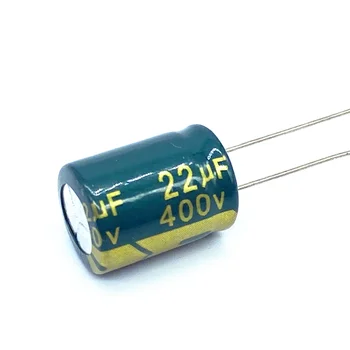 110 шт./лот 22 МКФ высокочастотный низкоомный 400 В 22 МКФ алюминиевый электролитический конденсатор размер 13*17 мм 20%