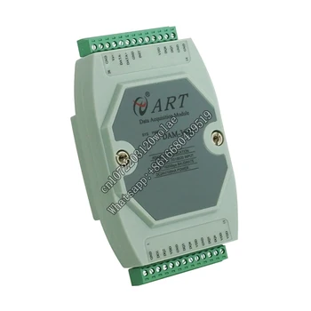128-канальный модуль измерения температуры DS18B20 DAM3601A, протокол Modbus, связь RS485, дальность связи 1000 М