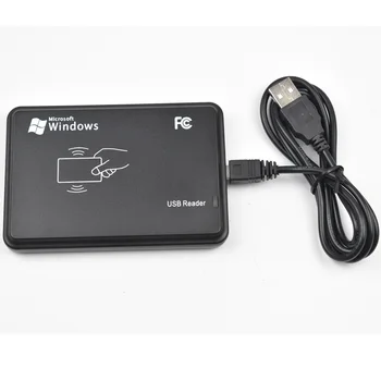 13,56 МГц Черный USB-датчик приближения Smart rfid NFC IC Card Reader 14443A с USB-кабелем без необходимости драйвера