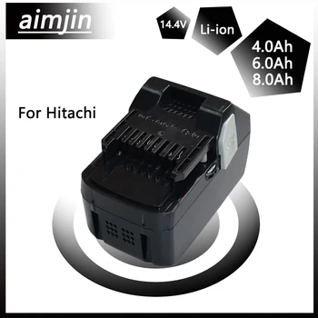 14,4 В 4.0/6.0/8.0 Аккумуляторная батарея емкостью 1 Ач для замены инструмента Hitachi BSL1430 CJ14DSL BSL1440 CR14DSL BSL1415