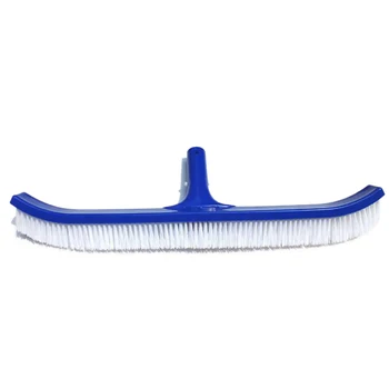 18-дюймовая синяя щетка для бассейна с ручкой, щетка для чистки стен бассейна, Инструменты для чистки бассейна, Оборудование для уборки