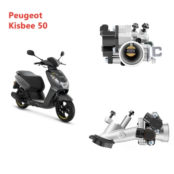 18-миллиметровый мотоцикл Cuerpo Del Acelerador с 4 датчиками для скутера Kisbee 50 50cc 2018-2021