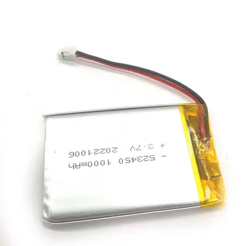 1шт 3,7 В 1000 мАч 503450 Литий-полимерно-ионный аккумулятор Смарт-часы Электрические Игрушки Планшет Мобильное питание GPS Ноутбук