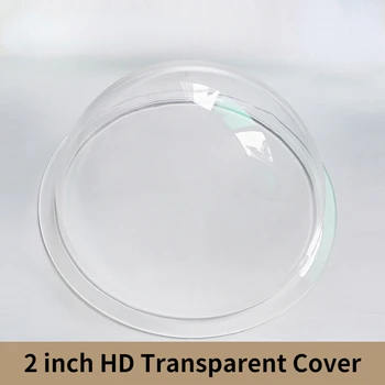 2-дюймовый HD прозрачный акриловый купол с высокой светопропускаемостью антивозрастной чехол для купола камеры Материал ПК внутри и снаружи