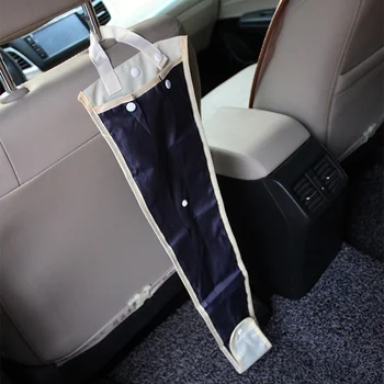 2 шт Сумка для хранения автомобильного Зонта Органайзер для багажника Откидной чехол для сиденья из полиэстера