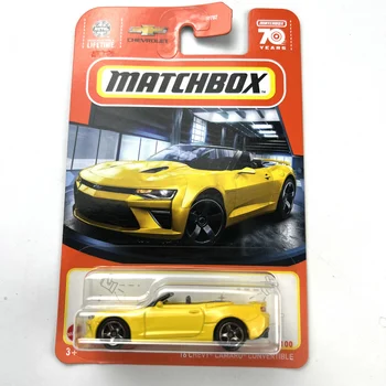 2023 Matchbox 1/64 16 CAMARO CONVERTIBLE Коллекционная металлическая модель автомобиля, отлитая под давлением, Игрушечные транспортные средства