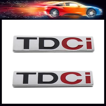 3D Премиум TDCI Капот Крыло багажник Задняя Наклейка Эмблема Значок Наклейка для fiesta Focus Mondeo Explorer Mustang Escort Kuga ecosport