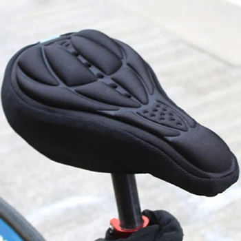 3D-седло Новый мягкий чехол для велосипедного сиденья Удобная поролоновая подушка для сиденья Аксессуары для велосипеда Седло для верховой езды