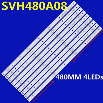 9ШТ Светодиодная Лента Подсветки для SVH480A08_4LED_REV02 LED48EC520UA LED48K300U 48EC290N