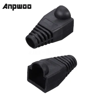 ANPWOO 50x Пластиковая заглушка багажника для сетевого модульного разъема кабеля RJ45 Cat5/ 6