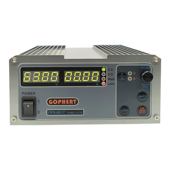 CPS-6017 Обновленная Версия 1000 Вт 0-60 В/0-17 А, Мощный Цифровой Регулируемый Источник питания постоянного тока CPS6017 220 В