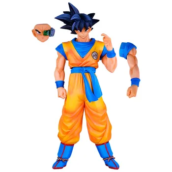 Dragon Ball Z Ginyu Goku Модель Супер Сайя 28 см Фигурка Какаротто Сменные Лицо И Руки Статуя Мальчика Игрушки Для Детских Подарков
