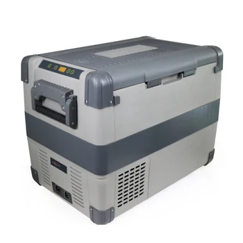 EVERCOOL AC 60-литровый портативный компрессор постоянного тока Мини-походный холодильник с морозильной камерой Автомобильный холодильник