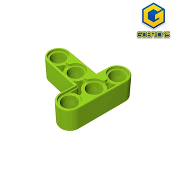 Gobricks GDS-670 Technical, подъемный рычаг, модифицированная Т-образная форма Толщиной 3 x 3, совместимая с детскими игрушками lego 60484 шт.