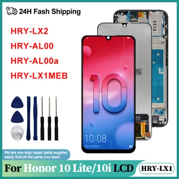 HRY-LX1 HRY-LX1MEB HRY-LX2 ЖК-дисплей Оригинальный Для Huawei Honor 10 Lite Дисплей С Сенсорным Экраном В сборе Замена для Honor 10i LCD
