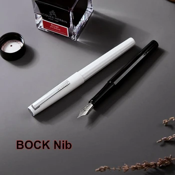 INK HOUSE Краткая авторучка серии Bock EF /F Nib Mate с поршневым наполнением, авторучка для письма, подарочная ручка для бизнеса