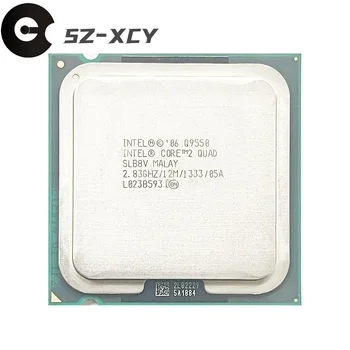 Intel Core 2 Quad Q9550 с частотой 2,8 ГГц, четырехъядерный процессор с четырьмя потоками, процессор 12M 95W LGA 775
