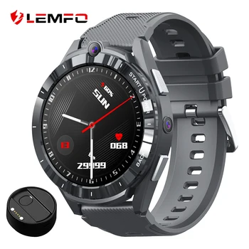 LEMFO LEM16 Смарт-Часы Для Мужчин 4G LTE Android System Wifi Android 11 Bluetooth GPS Камера Медиаплеер Smartwatch