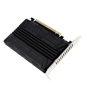 M.2 NVMe SSD Для PCIE X16M Ключевая Карта Расширения 4-Портовый Преобразовательный Адаптер Адаптер Расширения Массива Материнская Плата