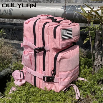 Oulylan 25L/45L Камуфляжная дорожная сумка для кемпинга, альпинизма, пешего туризма, многофункциональный рюкзак большой емкости, тактический рюкзак