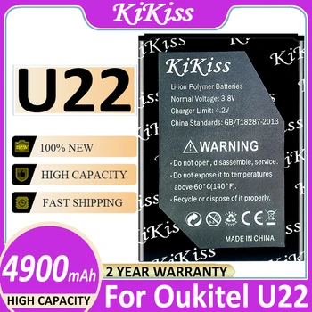 U 22 Аккумулятор емкостью 4900 мАч для Oukitel U22 Резервная батарея для мобильного телефона + трек-код