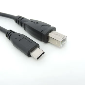 USB-C Type-c от мужчины к USB B Type Кабель для передачи данных, шнур 1 м для сотового телефона, принтера и электронного органа Оптом r1