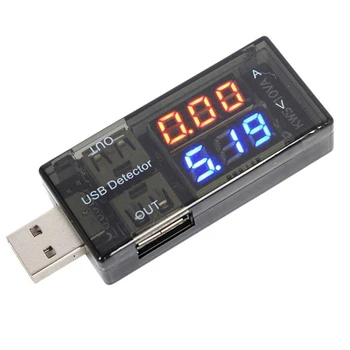 USB Детектор Цифровой мультиметр Измеритель мощности Тестер Тока Напряжения Монитор батареи Со светодиодным дисплеем для Power Bank CNIM Hot