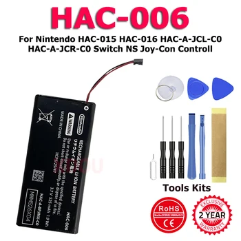 XDOU HAC-006 Аккумулятор для Nintendo HAC-015/016 HAC-016 HAC-A-JCL-C0 HAC-A-JCR-C0 Переключатель NS Joy-Con Controll + Комплект инструментов