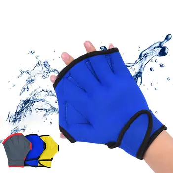 YFASHION 1 Пара Мужских женских плавательных перепончатых перчаток Перчатки для дайвинга Защита рук Снаряжение для подводного плавания Плавания Рыбалки