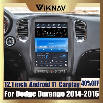 Автомагнитола Android 11 для Dodge Durango 2014-2016, мультимедийный плеер, GPS-навигация, головное устройство 4G Carplay.