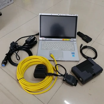 Автоматический диагностический сканер Icom A2 + B + C Новейшего программного обеспечения в мини-ноутбуке с твердотельным накопителем емкостью 1 ТБ CF-AX2 I5 8G Готов к использованию