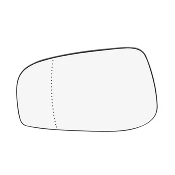 Автомобильное широкоугольное левое зеркало заднего вида с подогревом, Стеклянная линза для Volvo S60 S80 V70 2003-2007 30634719