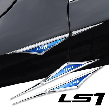 автомобильные наклейки из сплава 2шт автомобильные аксессуары аксессуар для Chevrolet LSX LS1 LS2 LS3 LS4 LS6 LS7