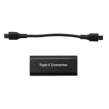 Адаптер USB C к тонкому наконечнику Square мощностью 45 Вт Преобразует зарядное устройство в Type C для, S8/ S9/Note, Surface