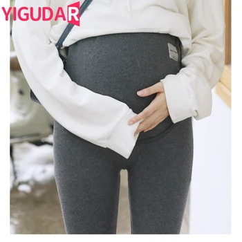 Бархатные Леггинсы для беременных, Брюки для беременных, Теплая зимняя одежда для беременных, утепленные брюки для беременных, уличная одежда