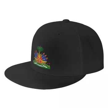 Бейсболка с гербом Гаити, каска, кепка Большого размера на день рождения, женская Мужская кепка