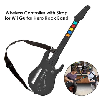 Беспроводной контроллер с ремешком для игр Nintendo PS3 Guitar Hero Rock Band 3 2