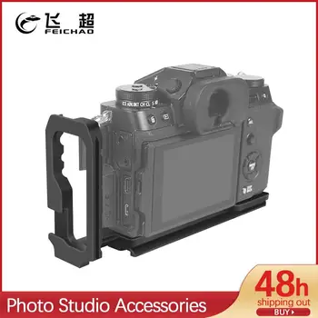 Быстроразъемный Кронштейн L-образной пластины с Растягивающейся Рукояткой для Зеркальной Камеры Fujifilm X-T5, Держатель QR-платы