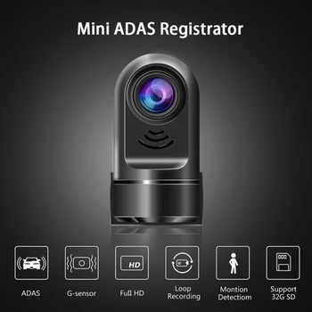 Видеорегистратор с разрешением 1080P HD, автомобильный привод, автоматический видеорегистратор, USB-соединение, система оповещения водителя ADAS, автомобильный регистратор с камерой с G-сенсором