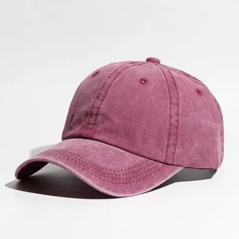 Винтажная выстиранная бейсболка для женщин, хлопковая шляпа, летняя весенняя регулируемая повседневная солнцезащитная кепка для мужчин 2023, мода Унисекс