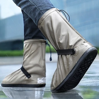 Водонепроницаемый дождевик для мужчин и женщин в дождливые дни, водонепроницаемый нескользящий утолщенный износостойкий дождевик для обуви
