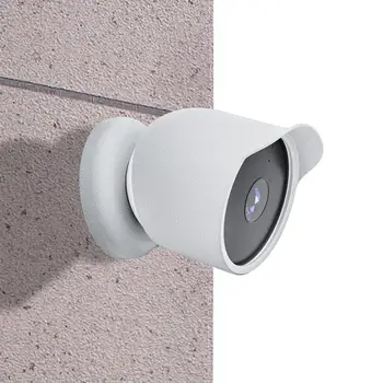 Водонепроницаемый силиконовый чехол, совместимый с камерой безопасности Google-Nest CamBattery, защитный чехол для Google-Nest Cam Outdoor