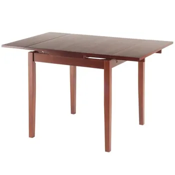 Выдвижной столик Pulman из привлекательного дерева, обеденный стол с отделкой из орехового дерева