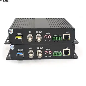 Высококачественные HD-SDI видео/аудио/Ethernet волоконно-оптические медиаконвертеры Передатчик и приемник для SDI CCTV, LC